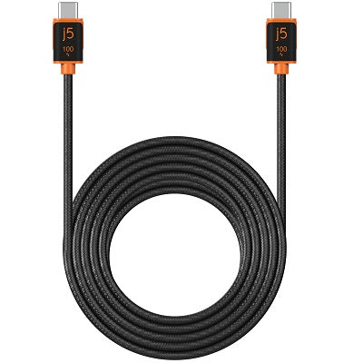 Usb Cable-Type C Sync & Charge 100W, Braided 9.8'