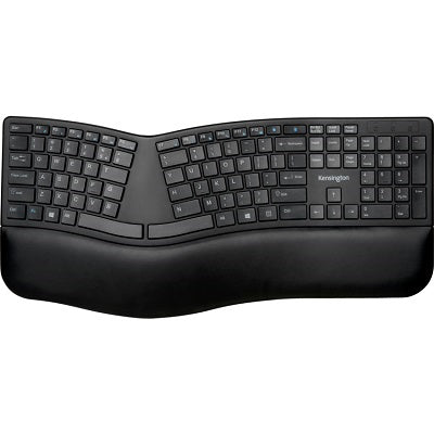Keyboard-Kensington Pro Fit, Ergo Wireless, Black