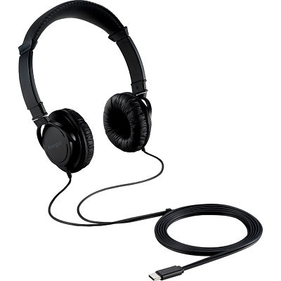 Headphones-Kensington Classic Usb-C, Black