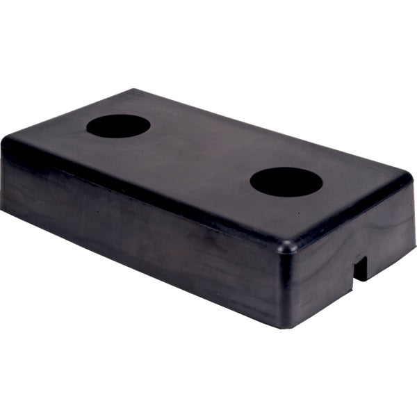Dock Bumper-Molded Rubber 18"W X 4"D X 10"H Black