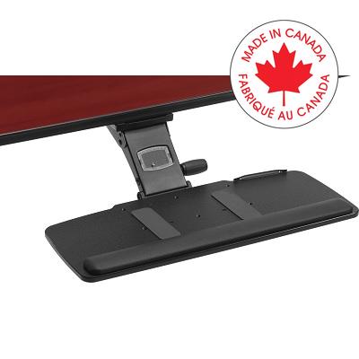 Keyboard Tray-Articulating, 27" Black