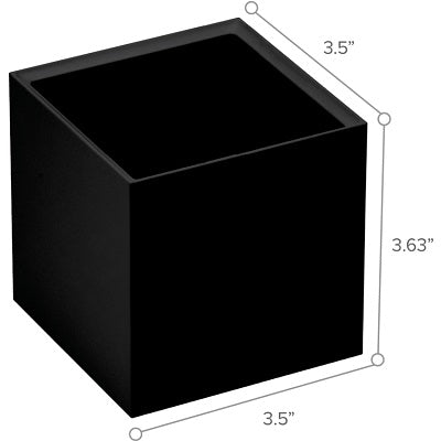 Pencil Cup-Konnect Large Stackable, Black