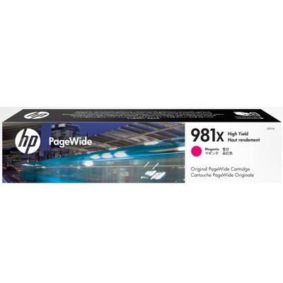 Inkjet Cartridge-Hp #981X Magenta High Yield