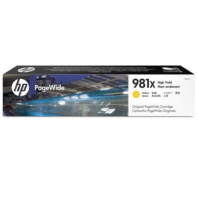 Inkjet Cartridge-Hp #981X Yellow