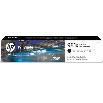 Inkjet Cartridge-Hp #981X Black High Yield