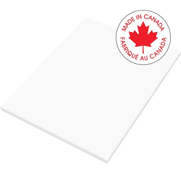 Legal-Trial Back, 11" White 50/Pk