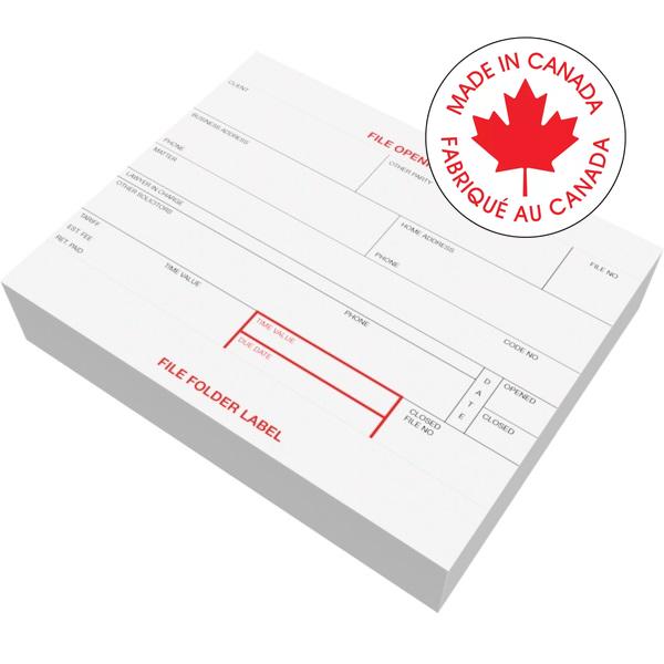 Legal-File Opening Cards 100/Pk
