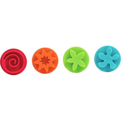 Stamp-Triangle Grip Stampers 4/Pk