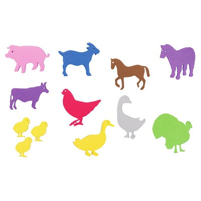 Stamp-Farm Animals, Giant Stampers 10/Set