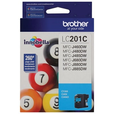 Inkjet Cartridge-Brother Cyan Standard Yield