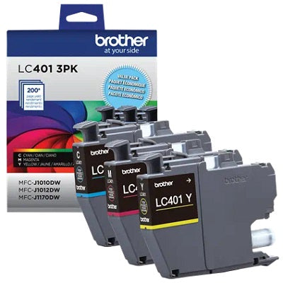Inkjet Cartridge-Brother C/M/Y, Standard Yield