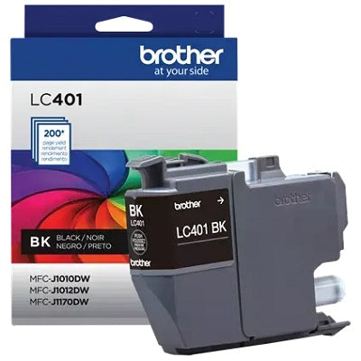 Inkjet Cartridge-Brother Black Standard Yield