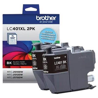 Inkjet Cartridge-Brother Black High Yield Twin Pack
