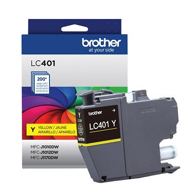 Inkjet Cartridge-Brother Yellow Standard-Yield