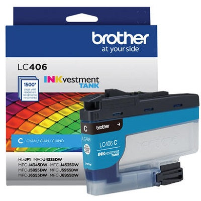 Inkjet Cartridge-Brother Cyan Standard Yield