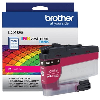 Inkjet Cartridge-Brother Magenta Standard Yield