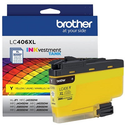 Inkjet Cartridge-Brother Yellow High Yield