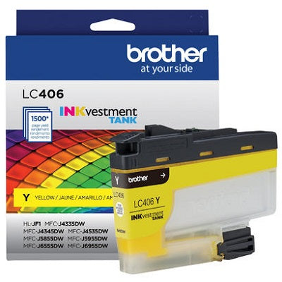 Inkjet Cartridge-Brother Yellow Standard Yield