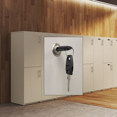 Locker-Double Door, Hinged Left, Standard Lock 18"X20"X72"