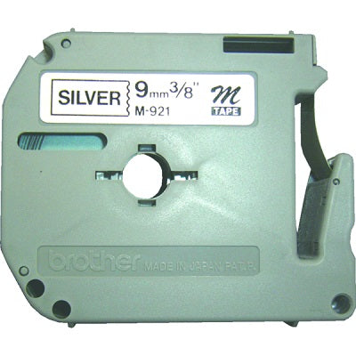 Tape-P-Touch M Series, 9Mm Black On Silver