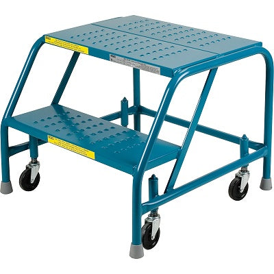 Rolling Ladder-2 Step No Handrails