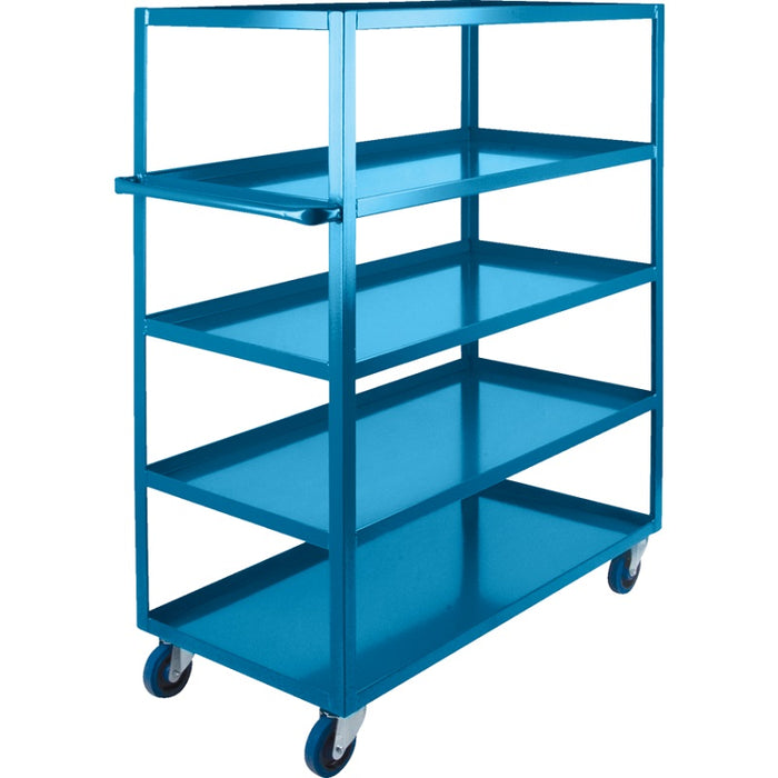 Cart-Heavy Duty 5 Tier Shelf Cart 24"X61"X51" 1200Lb. Cap