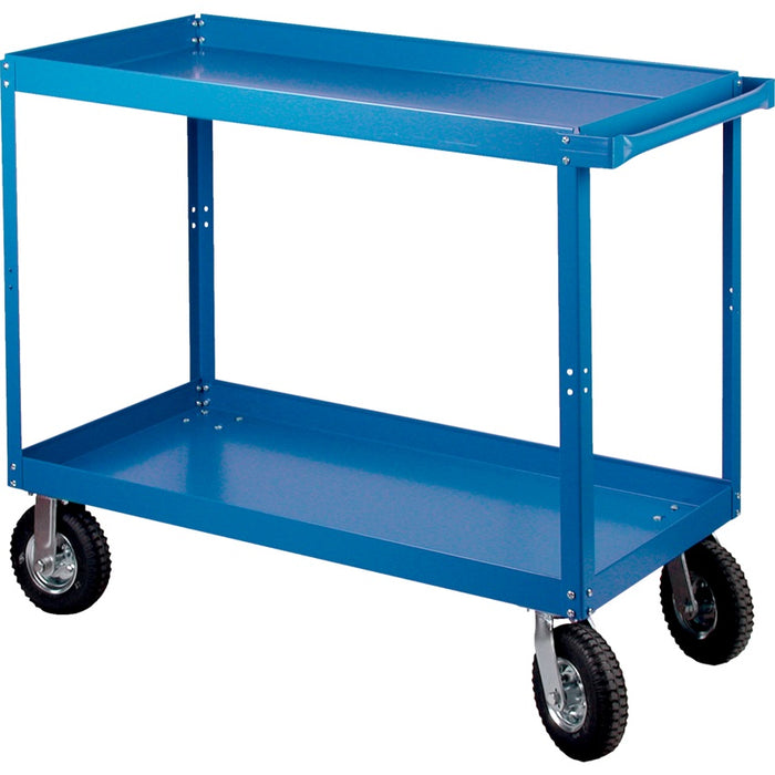 Cart-2 Tier Shelf Cart 24"X40"X39" 900Lb. Cap.