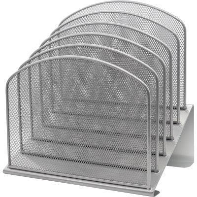 Sorter-Mesh, Letter 5-Slot Silver