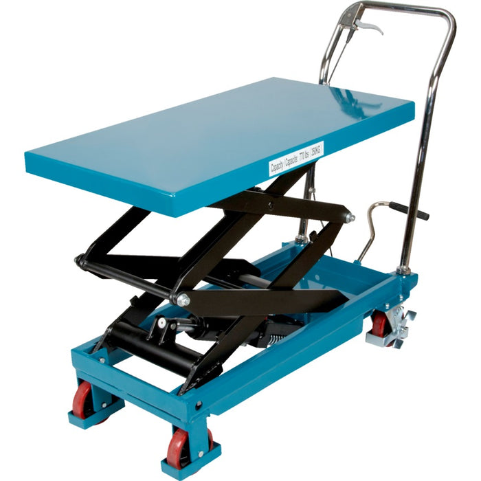 Table-Heavy Duty Hydraulic Scissor Lift 38.75X19.75 770Lb
