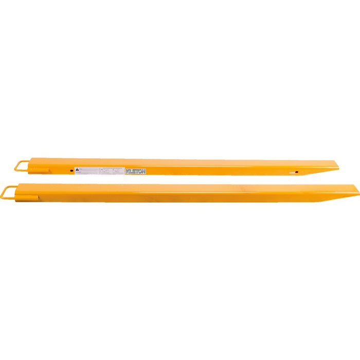 Fork Extensions-Kleton 72"L X 6"W, Yellow 2/Pair