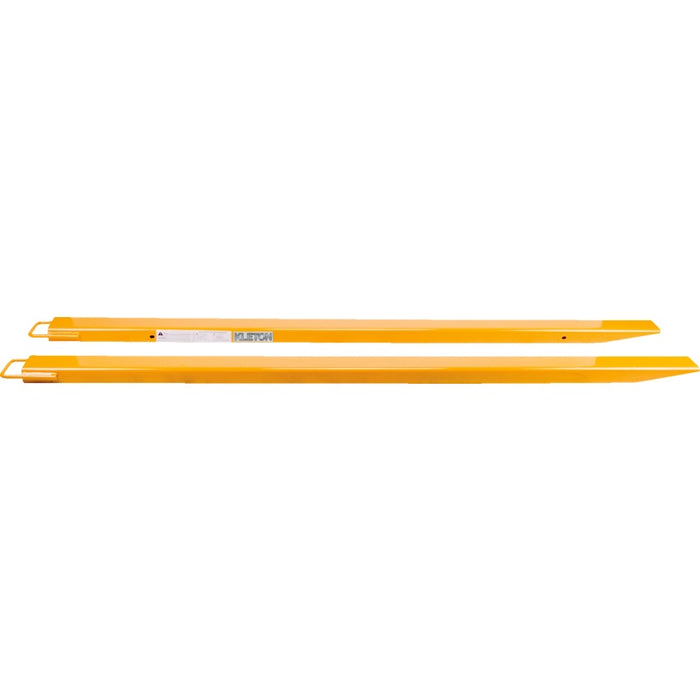 Fork Extensions-Kleton 96"L X 5"W, Yellow 2/Pair