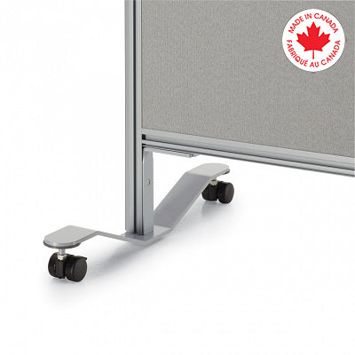Panel Accessory-Otg Single Caster Foot Kit, Tungsten