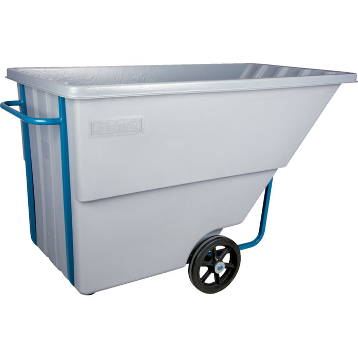 Garbage Tilt Truck-Kleton, 1250Lb Cap, Grey