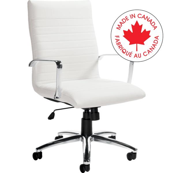 Chair-Tilter, Ultra, High Back, Luxhide White
