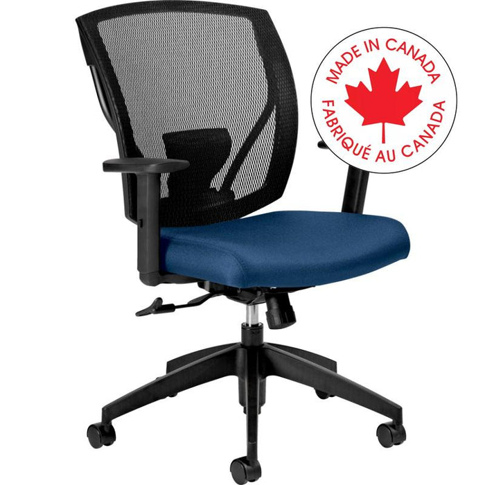 Chair-Tilter, Ibex Mesh Medium Back, Jenny Admiral