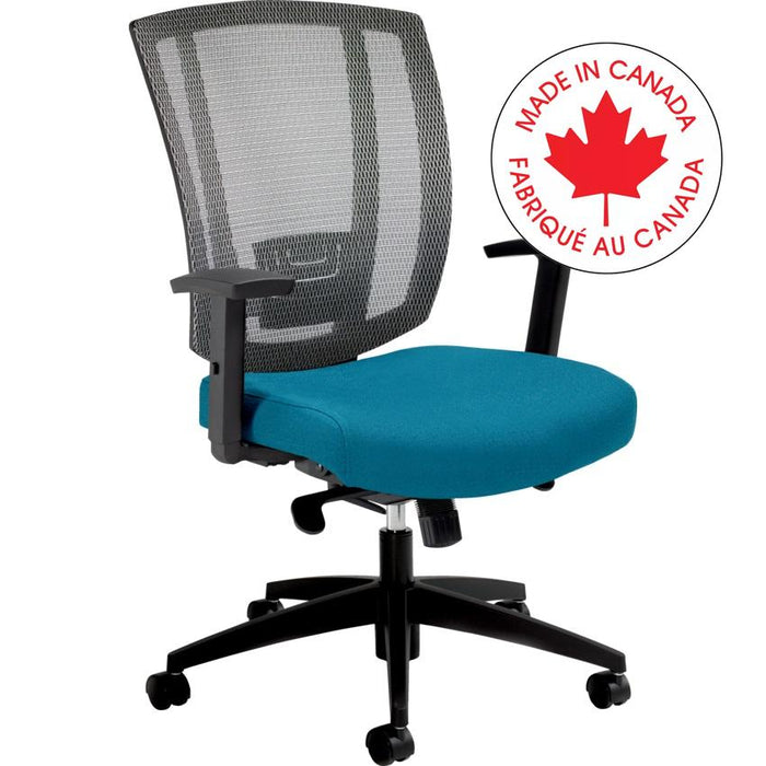 Chair-Synchro-Tilter Avro Mesh Back, Fusion Aqua