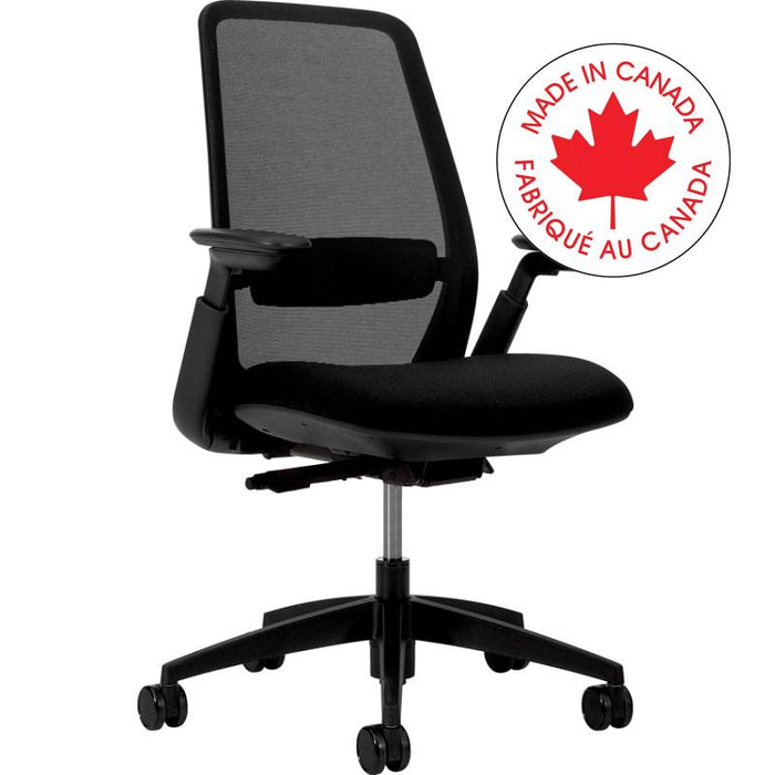 Chair-Synchro-Tilt, Weight Sensing Hi Mesh Bk Fusion Carbon