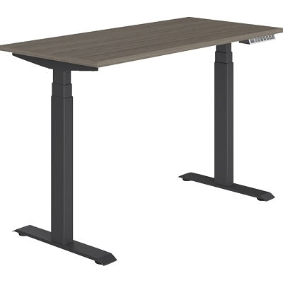 Height Adjustable Table-Newland, 46 X 23 Absolute Acajou