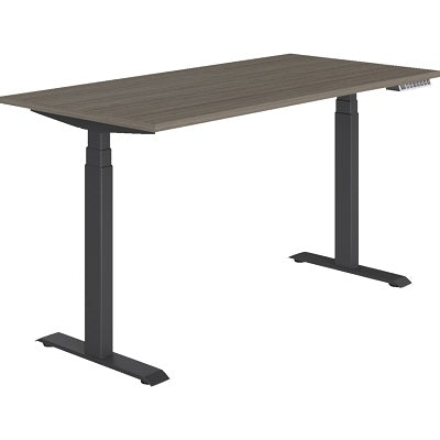 Height Adjustable Table-Newland, 58 X 29 Absolute Acajou