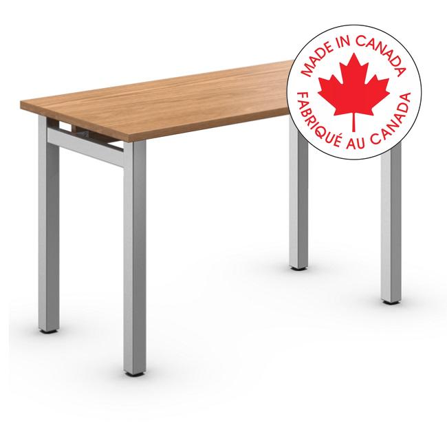 Table-Newland, H Legs 60" X 29-7/10" Noce Grigio