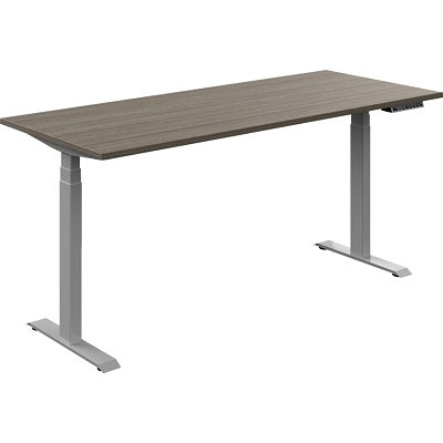 Height Adjustable Table-Newland 70X29 Absolute Acajou