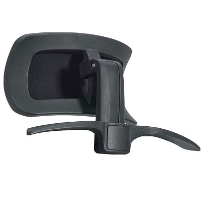 Headrest-Upholstered For Zim W/Coat Hanger, Black