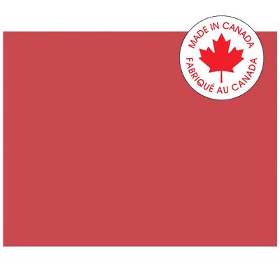 Railroad Poster Board-Pacon 4-Ply 22X28" Red