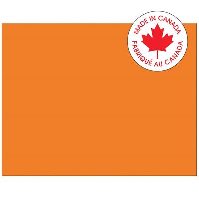 Railroad Poster Board-Pacon 4-Ply 22X28" Orange 25/Pk