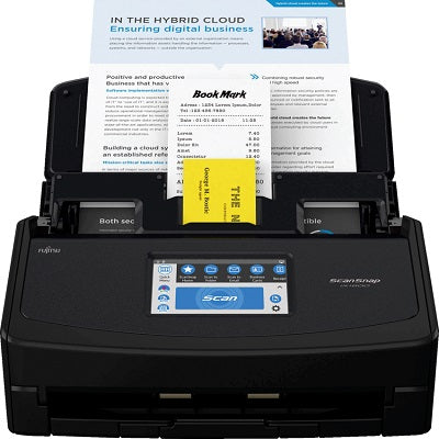 Scanner-Fujitsu Ricoh Scansnap Ix1600 Touch Screen Black