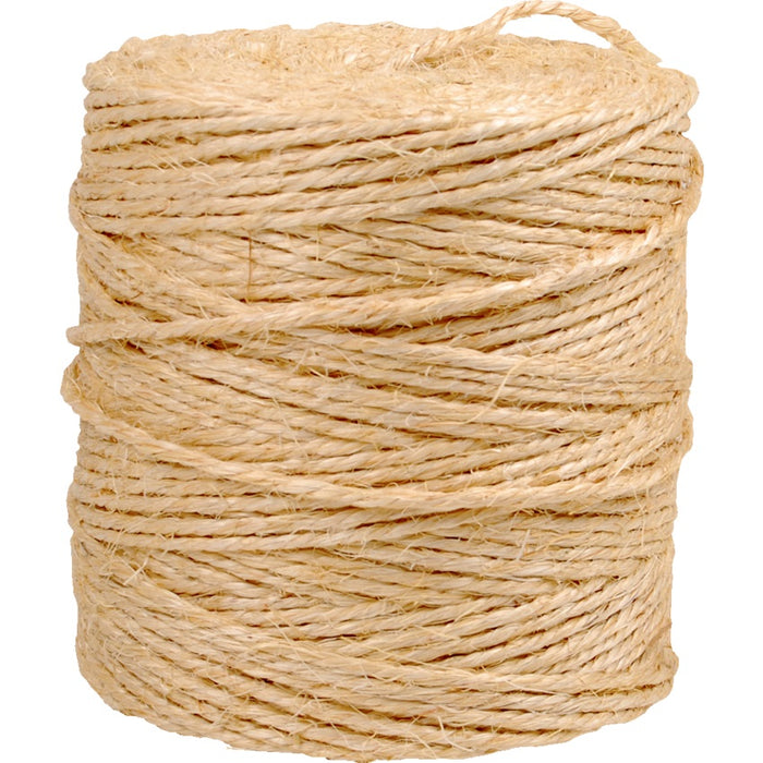 Twine-Tying, Natural Sisal Fibre, 850' 3Ply