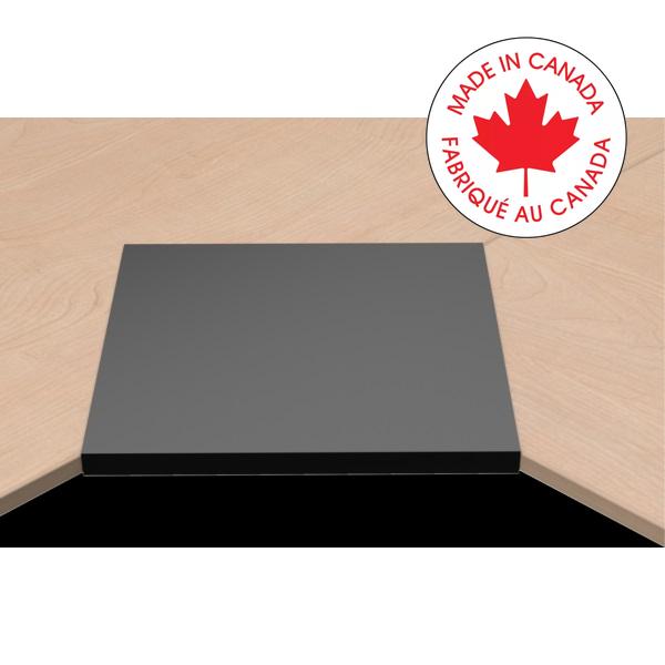 Keyboard Plate-Corner, Black