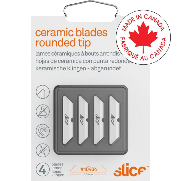 Blades-Slice Box Cutter 1-1/3" 4/Pack