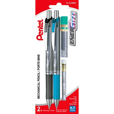 Pencil-Mechanical Energize 0.7Mm With Refills 2/Pk