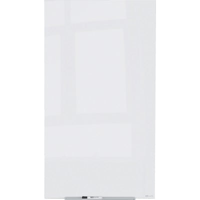 Marker Board-Glass Invisamount Vertical 85X48" Magnetic